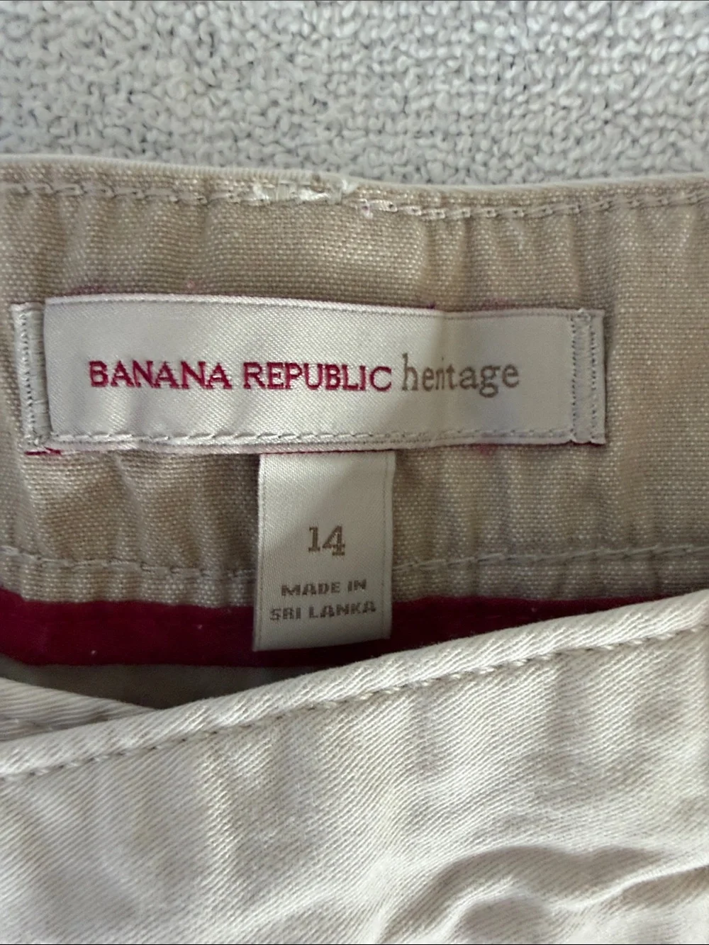 Banana Republic tailored flat